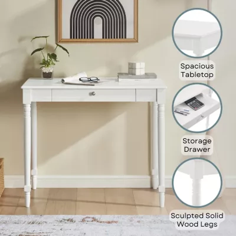 Convenience Concepts Designs2Go French Country Desk