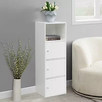 Convenience Concepts Extra Storage 3 Door Cabinet