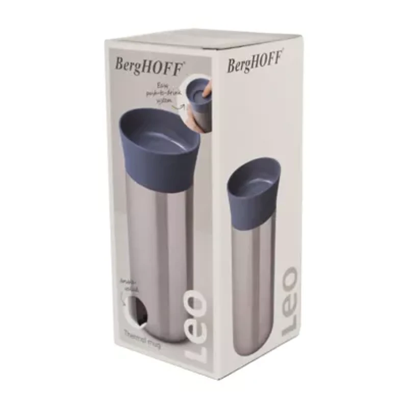 BergHOFF Leo Stainless Steel 11oz. Thermal Travel Mug