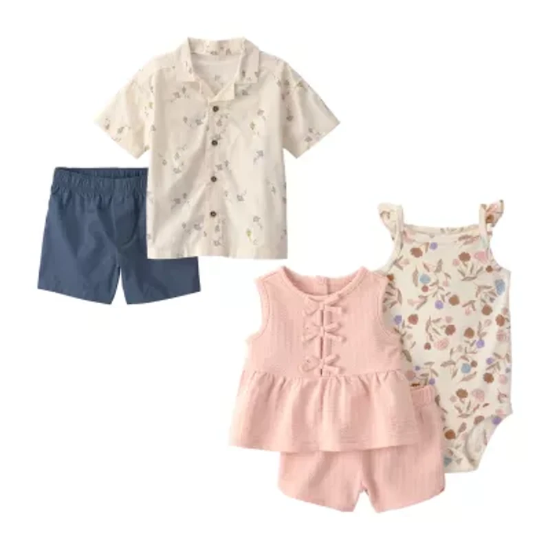 Carter's Baby Girls 3-pc. Short Set