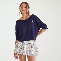 AEROPOSTALE Juniors Womens Round Neck Long Sleeve Pullover Sweater