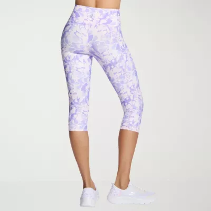Skechers Womens GOWALK Printed High Rise Capri