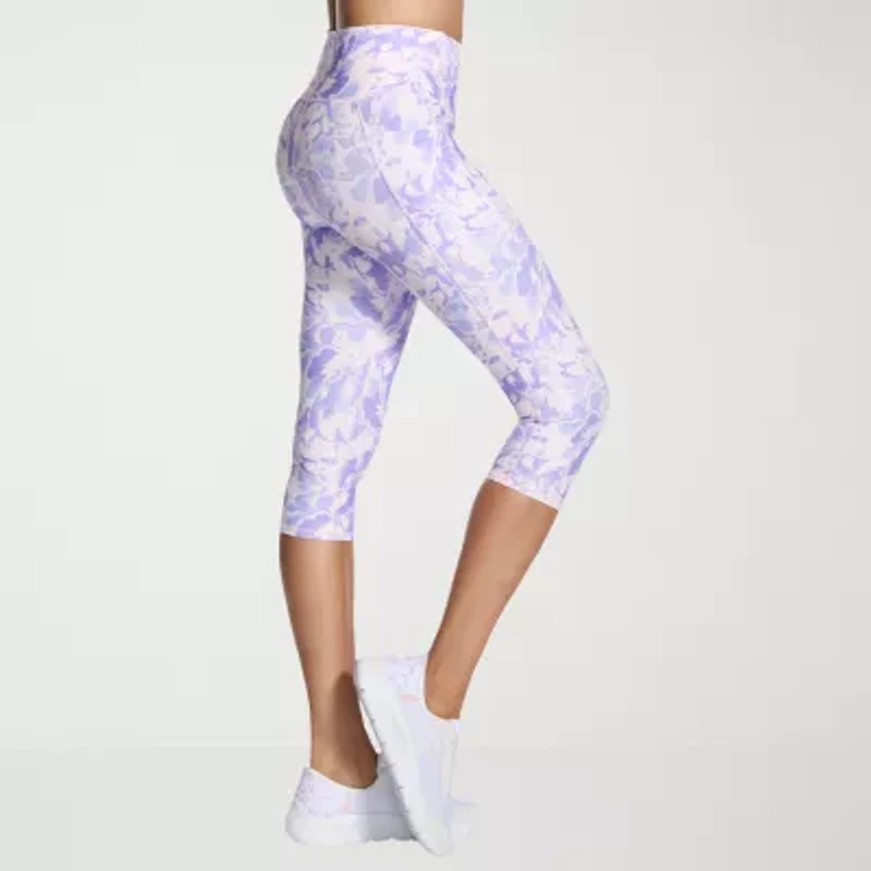 Skechers Womens GOWALK Printed High Rise Capri