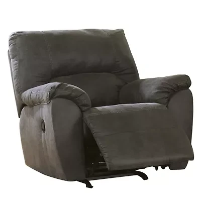 Signature Design by Ashley® Tambo Rocker Recliner in Pewter