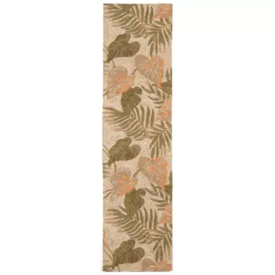 Liora Manne Ravella Tropical Leaf Runner