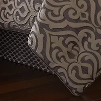 Queen Street Antonia 4-pc. Damask + Scroll Comforter Set
