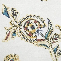 Distant Lands Maura Textured Print Grommet Top 100% Blackout Single Curtain Panel