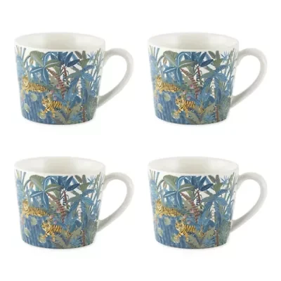 Distant Lands Tiger Stoneware Coffee Mug