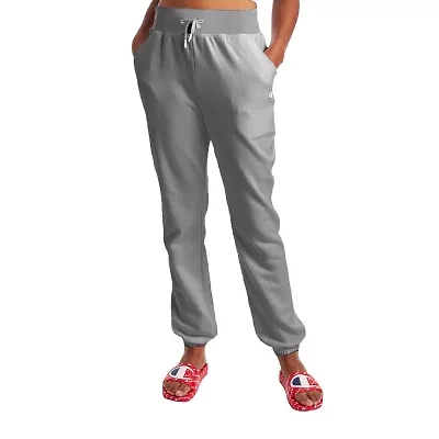 Champion Womens Tapered Mid Rise Sweatpant