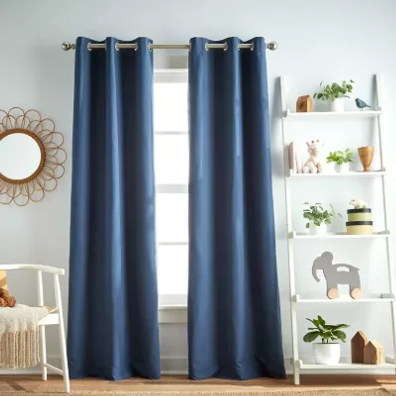 CHF Harper Grommet Top Blackout Set of 2 Curtain Panel