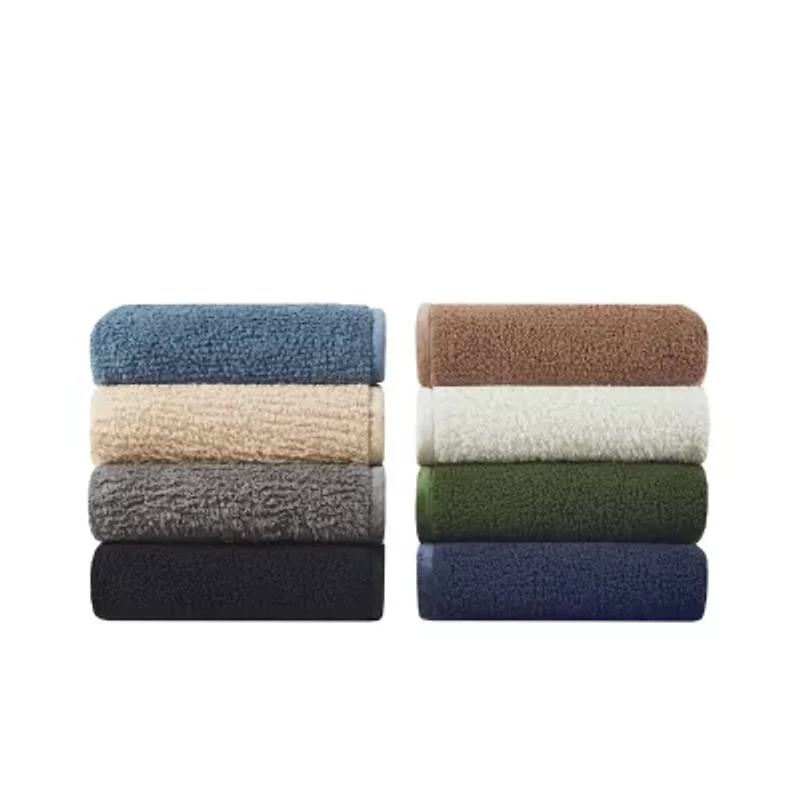 Woolrich Burlington Soild Berber Brushed Blanket