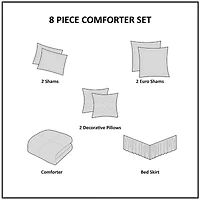 510 Design Irvine 8-pc. Comforter Set