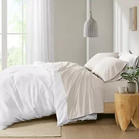 Madison Park Peached Percale Cotton Sheet Set