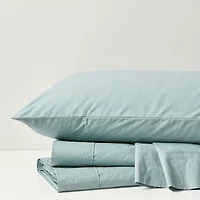 Madison Park Peached Percale Cotton Sheet Set
