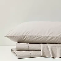 Madison Park Peached Percale Cotton Sheet Set
