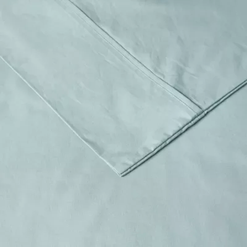 Madison Park Peached Percale Cotton Sheet Set