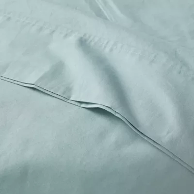 Madison Park Peached Percale Cotton Sheet Set