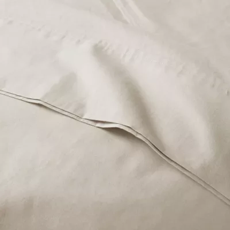 Madison Park Peached Percale Cotton Sheet Set