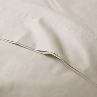 Madison Park Peached Percale Cotton Sheet Set
