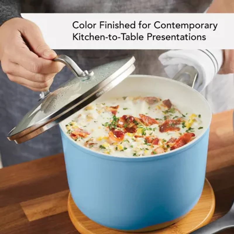KitchenAid Ceramic 3-qt. Covered Sauce Pan