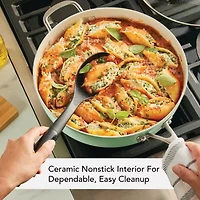 KitchenAid Ceramic 5-qt. Covered Saute Pan