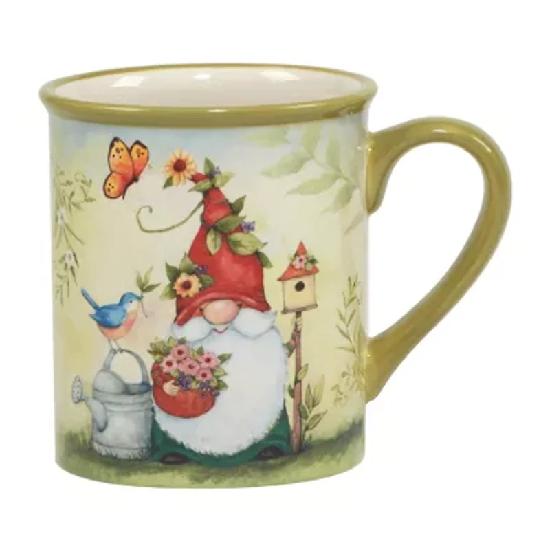Certified International Garden Gnomes 4-pc. Coffee Mug
