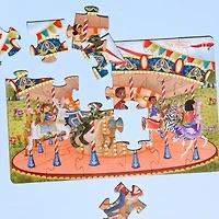 Upbounders Joyful Carousel 24pc 2-Sided Jumbo Puzzle