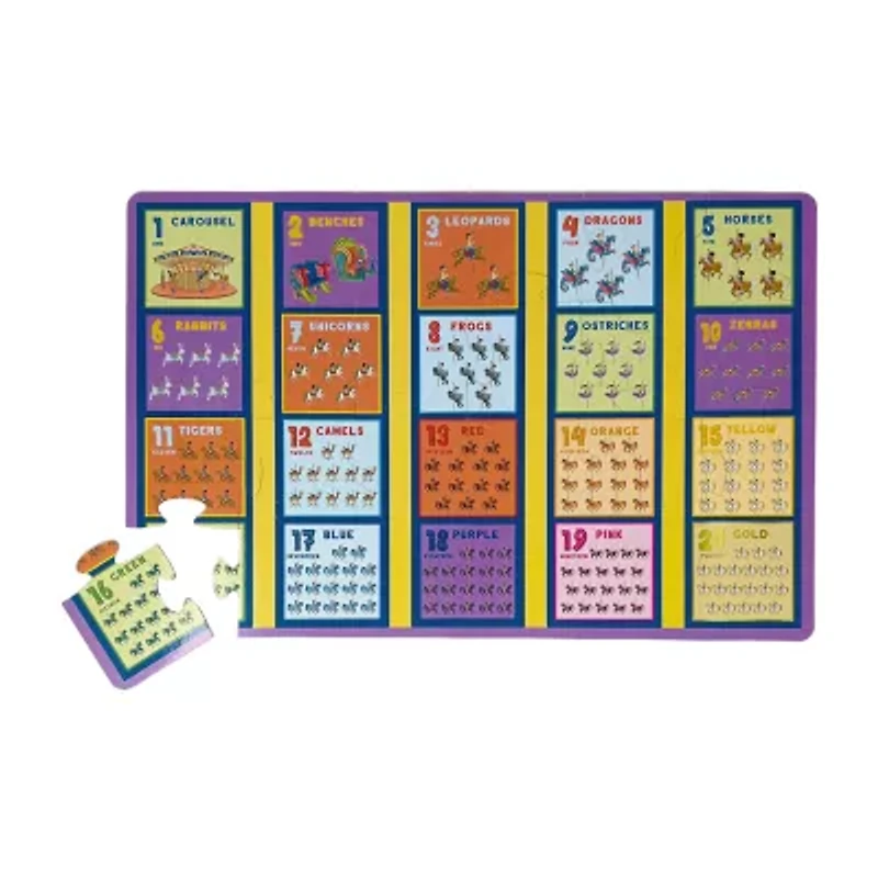 Upbounders Joyful Carousel 24pc 2-Sided Jumbo Puzzle