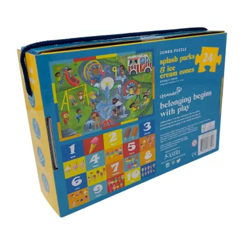 Upbounders Splash Park 24pc 2-Sided Jumbo Puzzle