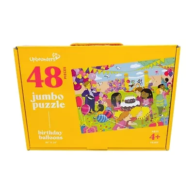 Upbounders Birthday Balloons 48 Pc Jumbo Puzzle