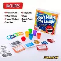 Zobmondo Don'T Make Me Laugh Silly Charades Party Game Board Game