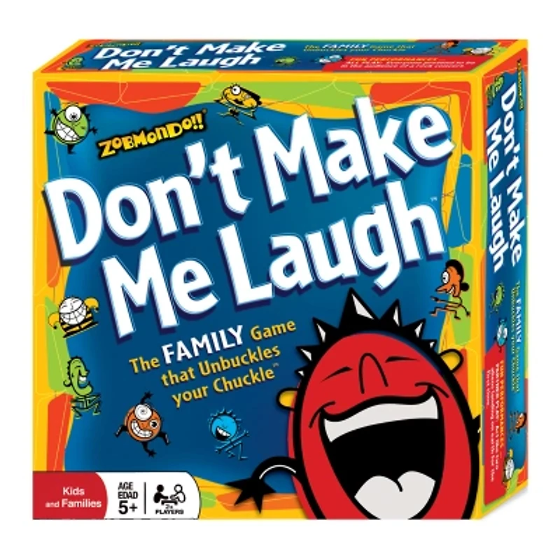 Zobmondo Don'T Make Me Laugh Silly Charades Party Game Board Game