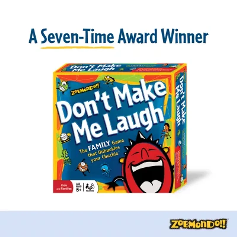 Zobmondo Don'T Make Me Laugh Silly Charades Party Game Board Game
