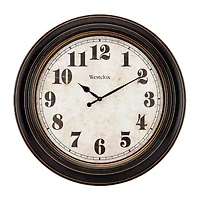 Westclox Round Oversized Classic Wall Clock