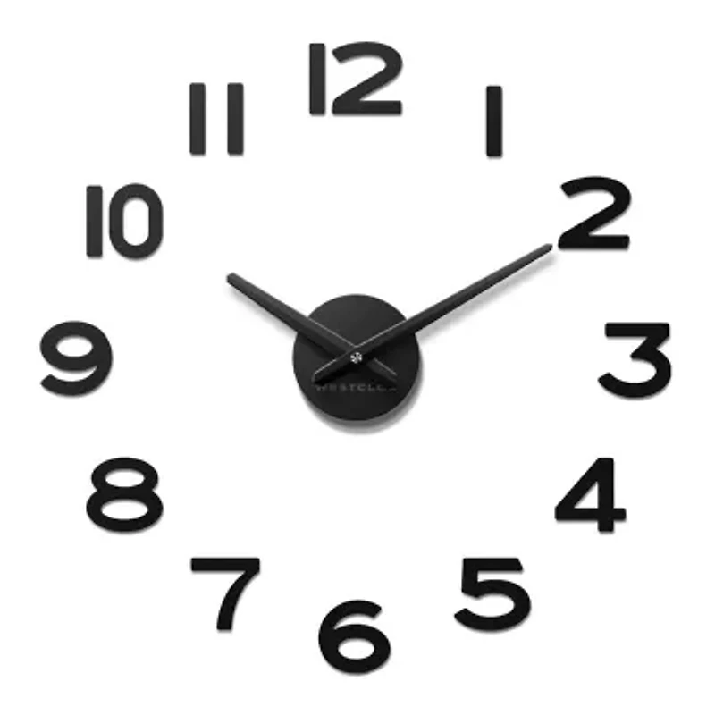 Westclox 20" Floating Numbers Wall Clock