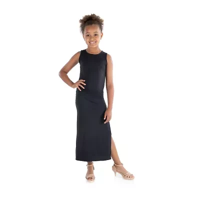 24sevenkid Big Kid Girls Sleeveless Maxi Dress