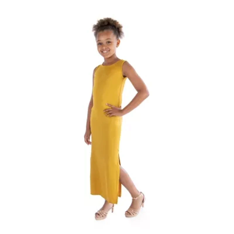 24sevenkid Big Kid Girls Sleeveless Maxi Dress