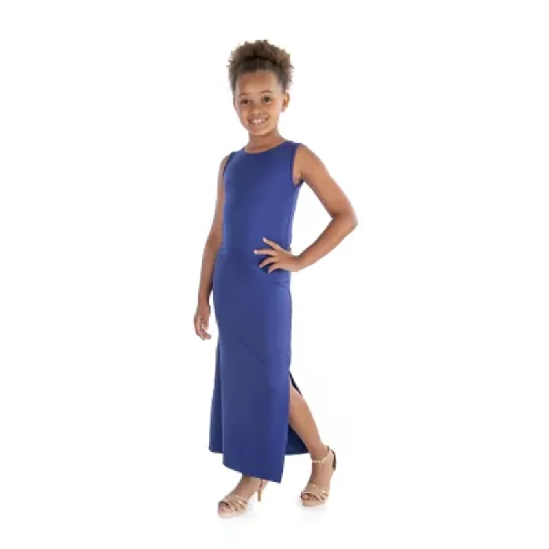 24sevenkid Big Kid Girls Sleeveless Maxi Dress