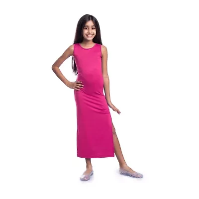 24sevenkid Big Kid Girls Sleeveless Maxi Dress
