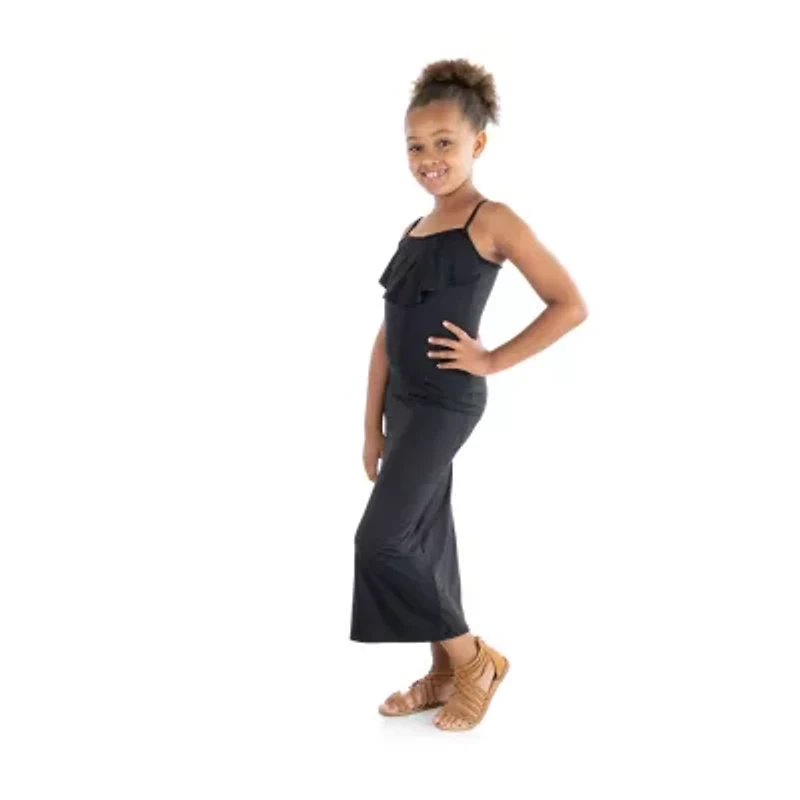 24sevenkid Big Kid Girls Sleeveless Maxi Dress