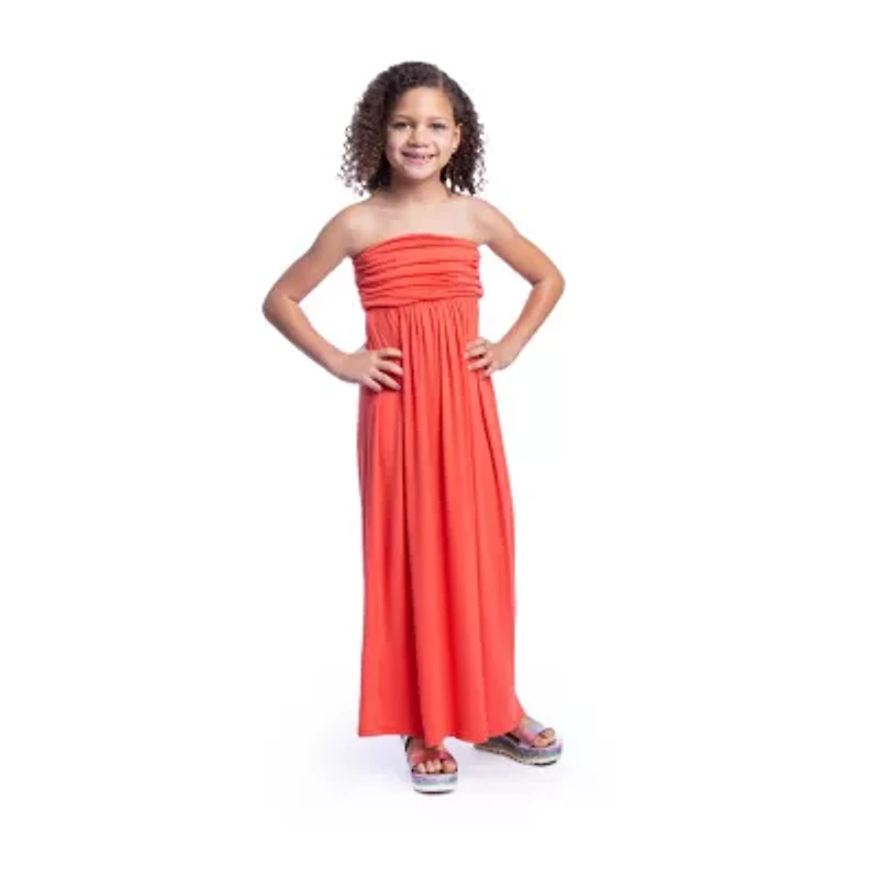 24sevenkid Big Kid Girls Sleeveless Maxi Dress