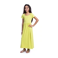 24sevenkid Big Kid Girls Short Sleeve Maxi Dress