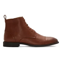 J. Ferrar Mens Colebrook Flat Heel Lace Up Boots
