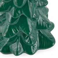 North Pole Trading Co. Ceramic Tree Christmas Tabletop Decor