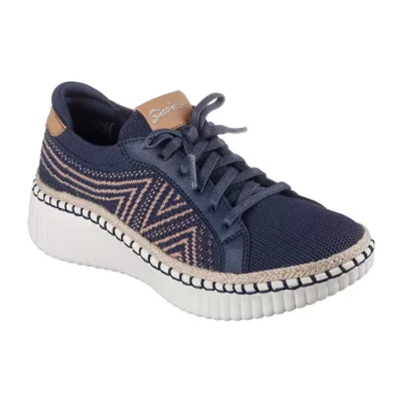 Skechers Wilshire Blvd Bellevue Womens Almond Closed Toe Slip-On Shoe