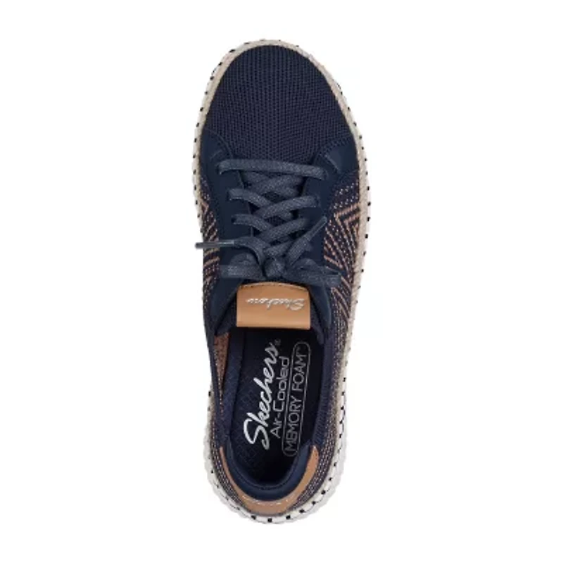 Skechers Wilshire Blvd Bellevue Womens Almond Closed Toe Slip-On Shoe