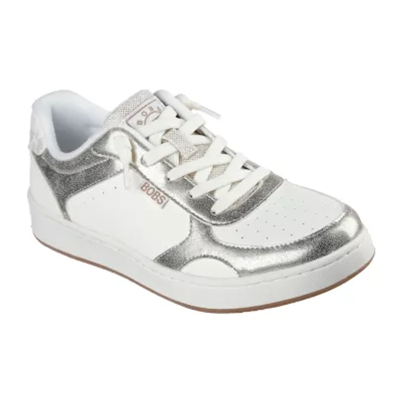 Skechers Bobs B Cute Court Glitz Look Womens Sneakers