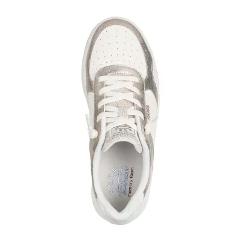 Skechers Bobs B Cute Court Glitz Look Womens Sneakers