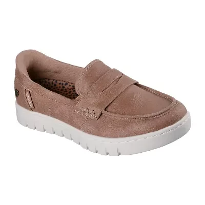 Skechers Bobs Hands Free Slip-Ins Arch Comfort  Sunfest Womens Moc Closed Toe Slip-On Shoe