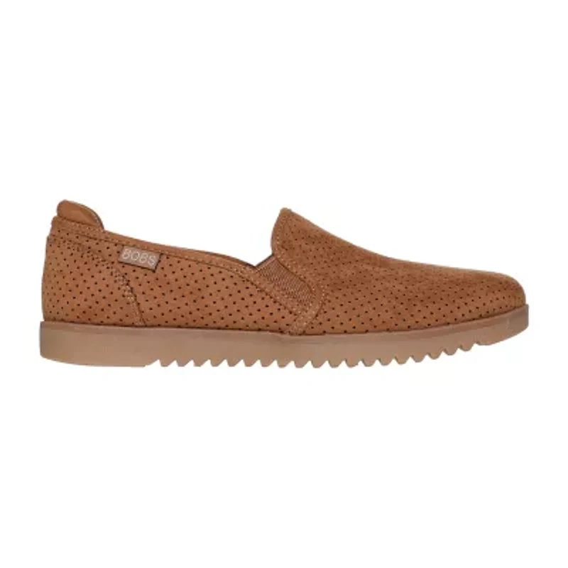 Skechers Bobs Flexpadrille Lo Too Sleek Womens Almond Closed Toe Slip-On Shoe